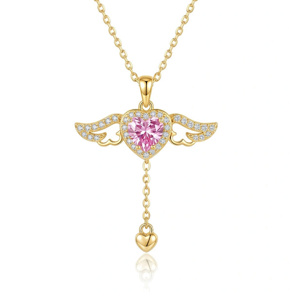 COLLIER ANGE D AMOUR DORÉ