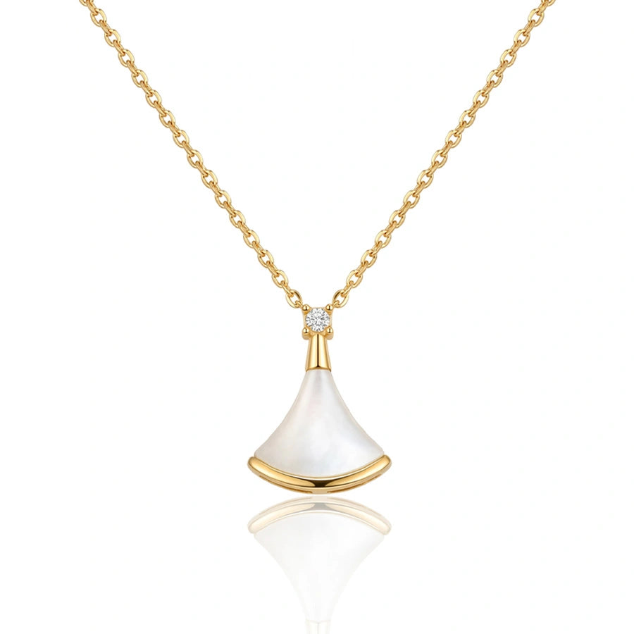 COLLIER ÉCLAT NACRÉ DORÉ