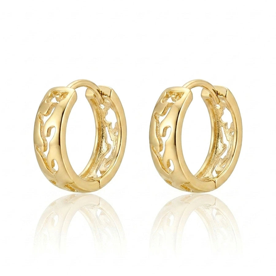 BOUCLES D OREILLES ÉCLAT DORÉ
