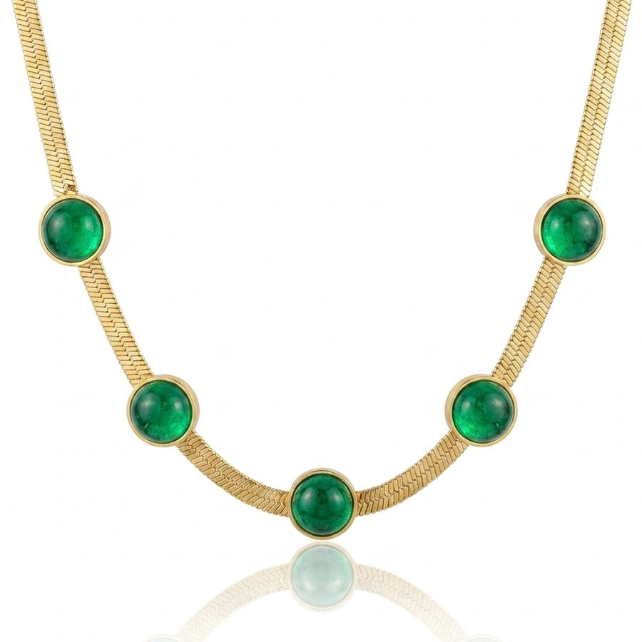 COLLIER VERT IMPÉRIAL