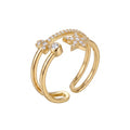 BAGUE OUVERTE ÉLÉGANTE