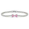 BRACELET AMOUR RUBIS ROSE
