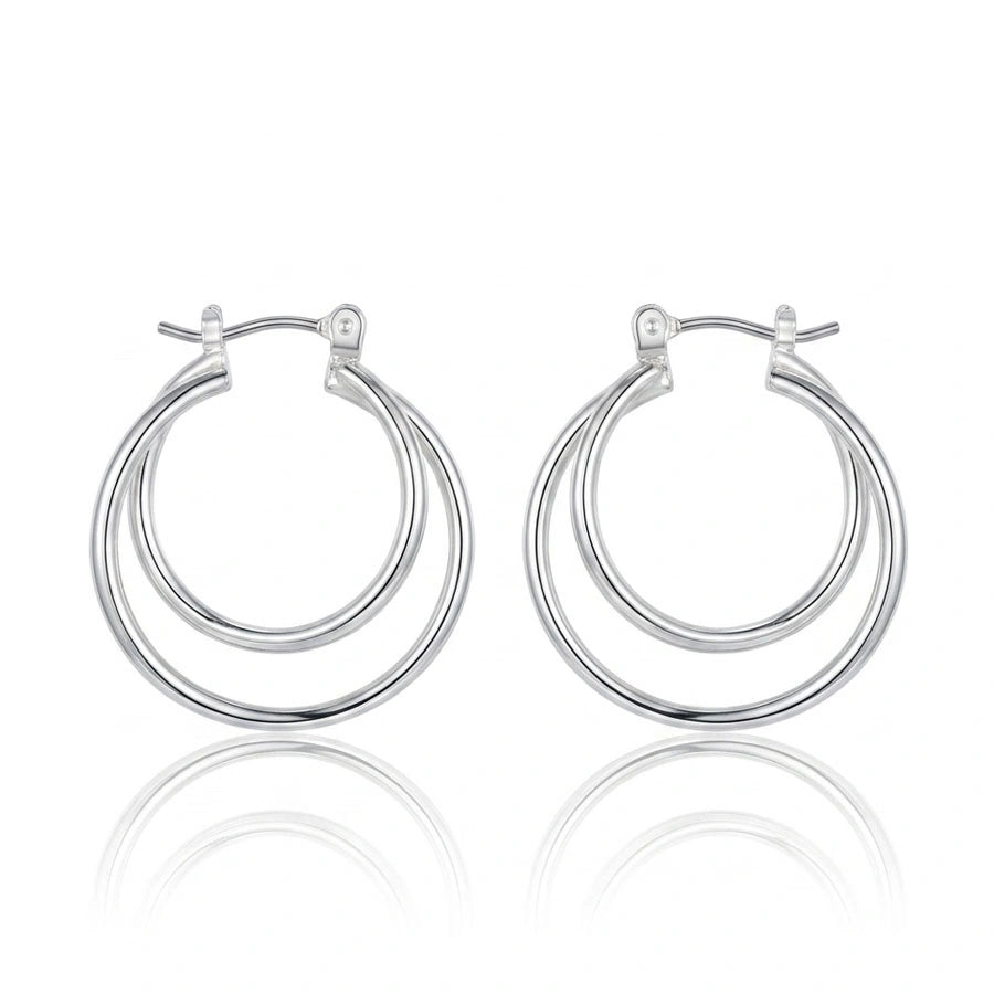 BOUCLES D OREILLES NOVA ARGENTÉ