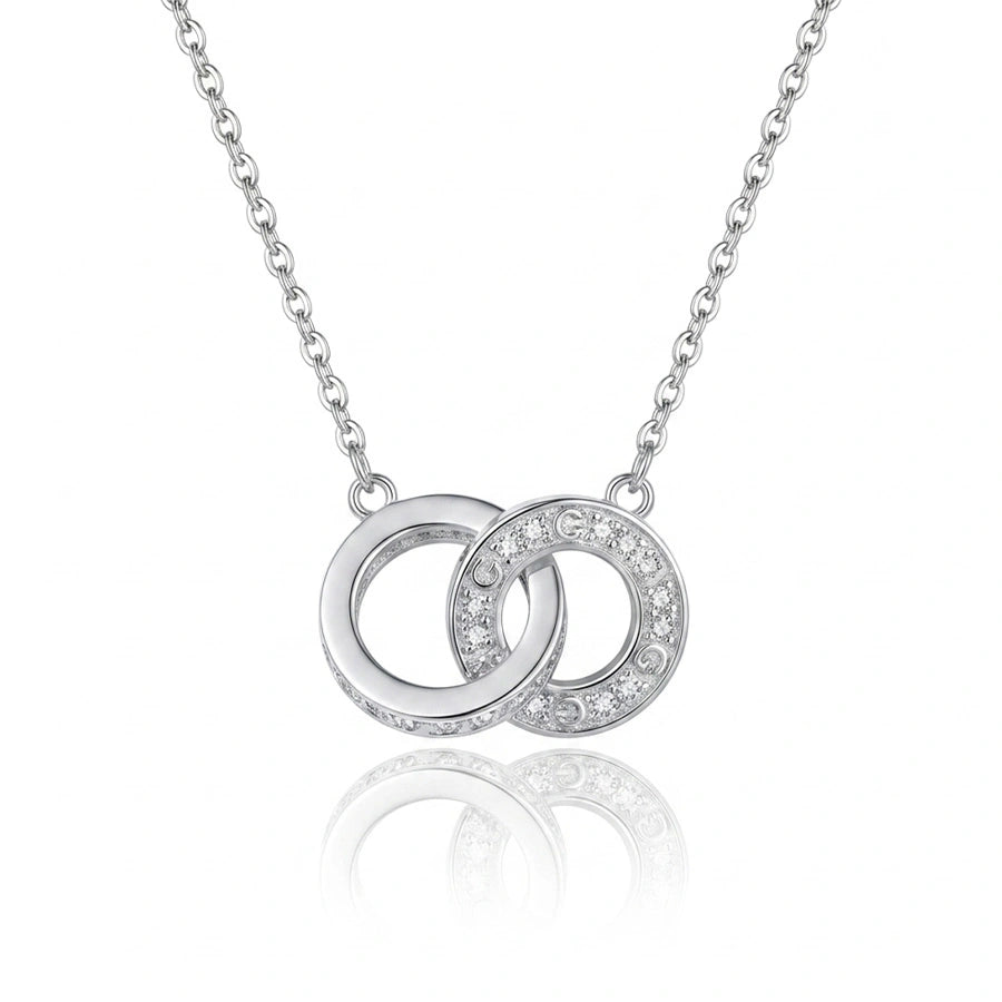 COLLIER ÉTERNITÉ LUXE ARGENTÉ