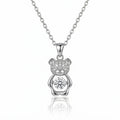 COLLIER OURS MIGNON ARGENTÉ