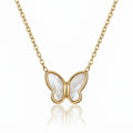 COLLIER PAPILLON DOUX DORÉ