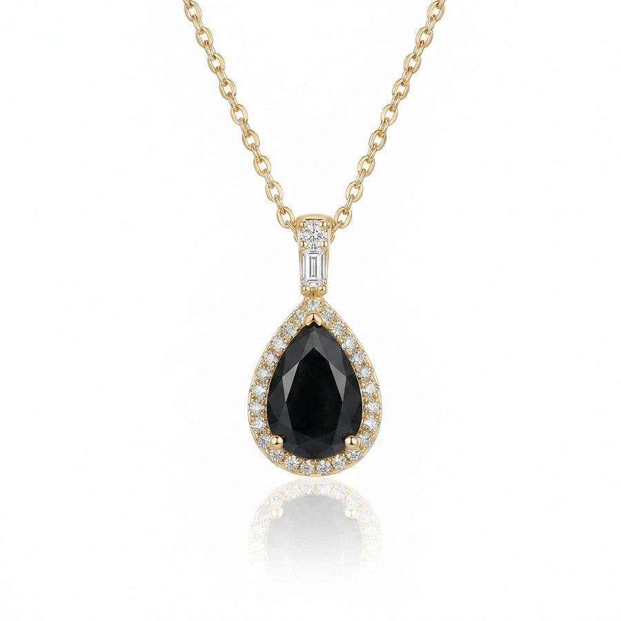 COLLIER ÉMERAUDE ROYAL DORÉ