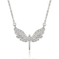 COLLIER AILES ÉLEGANT ARGENTÉ