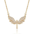 COLLIER AILES ÉLEGANT DORÉ