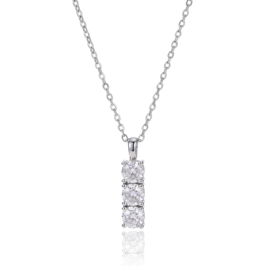 COLLIER BARRE CHIC ARGENTÉ