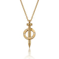 COLLIER CLOU OR DORÉ