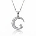 COLLIER CÉLESTE ARGENTÉ