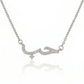 COLLIER HOUB ÉTERNEL ARGENTÉ
