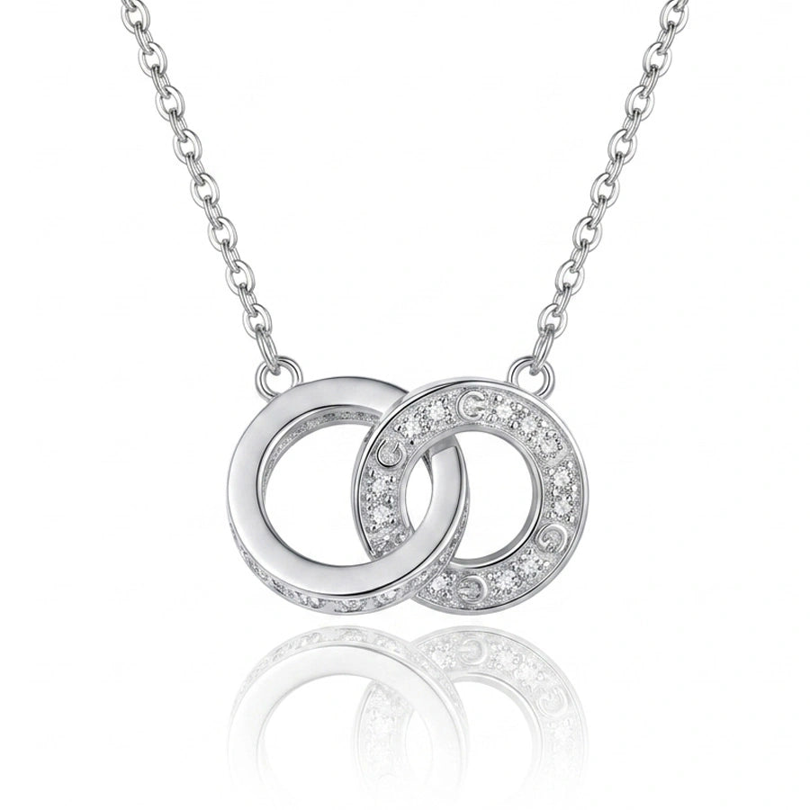 COLLIER ÉTERNITÉ LUXE ARGENTÉ