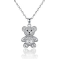 COLLIER OURSON LUXE ARGENTÉ