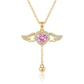 COLLIER ANGE D AMOUR DORÉ