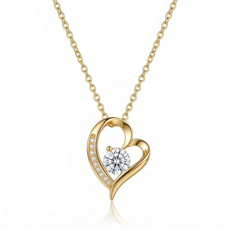 COLLIER CŒUR PRÉCIEUX DORÉ