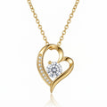COLLIER CŒUR PRÉCIEUX DORÉ