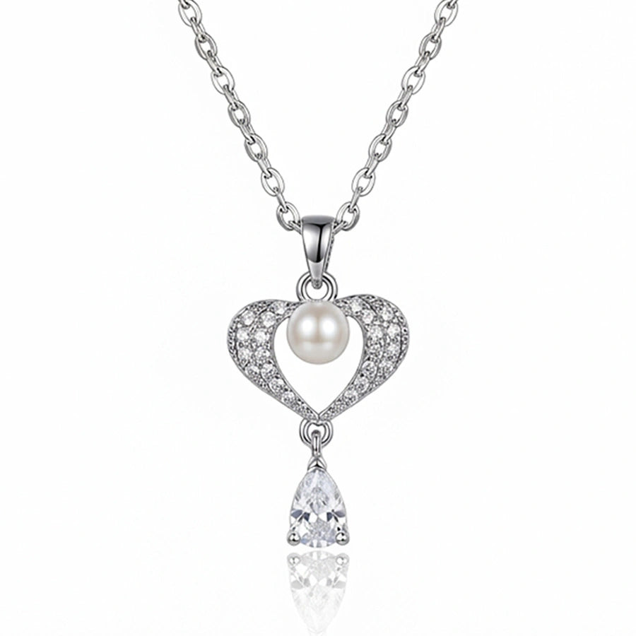 COLLIER STRASS CHIC ARGENTÉ