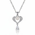 COLLIER STRASS CHIC ARGENTÉ
